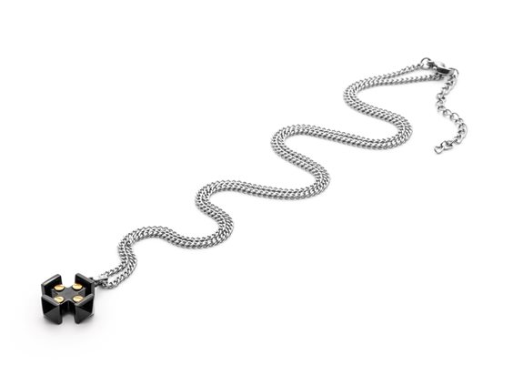 Halskette 4US: Cesare Paciotti Herr San Valentino 22 in Stahl 4UCL4478 - 4UCL4478